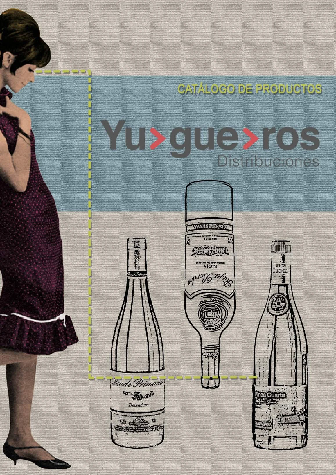 Portada del catálogo de productos de Distribuciones Yugueros