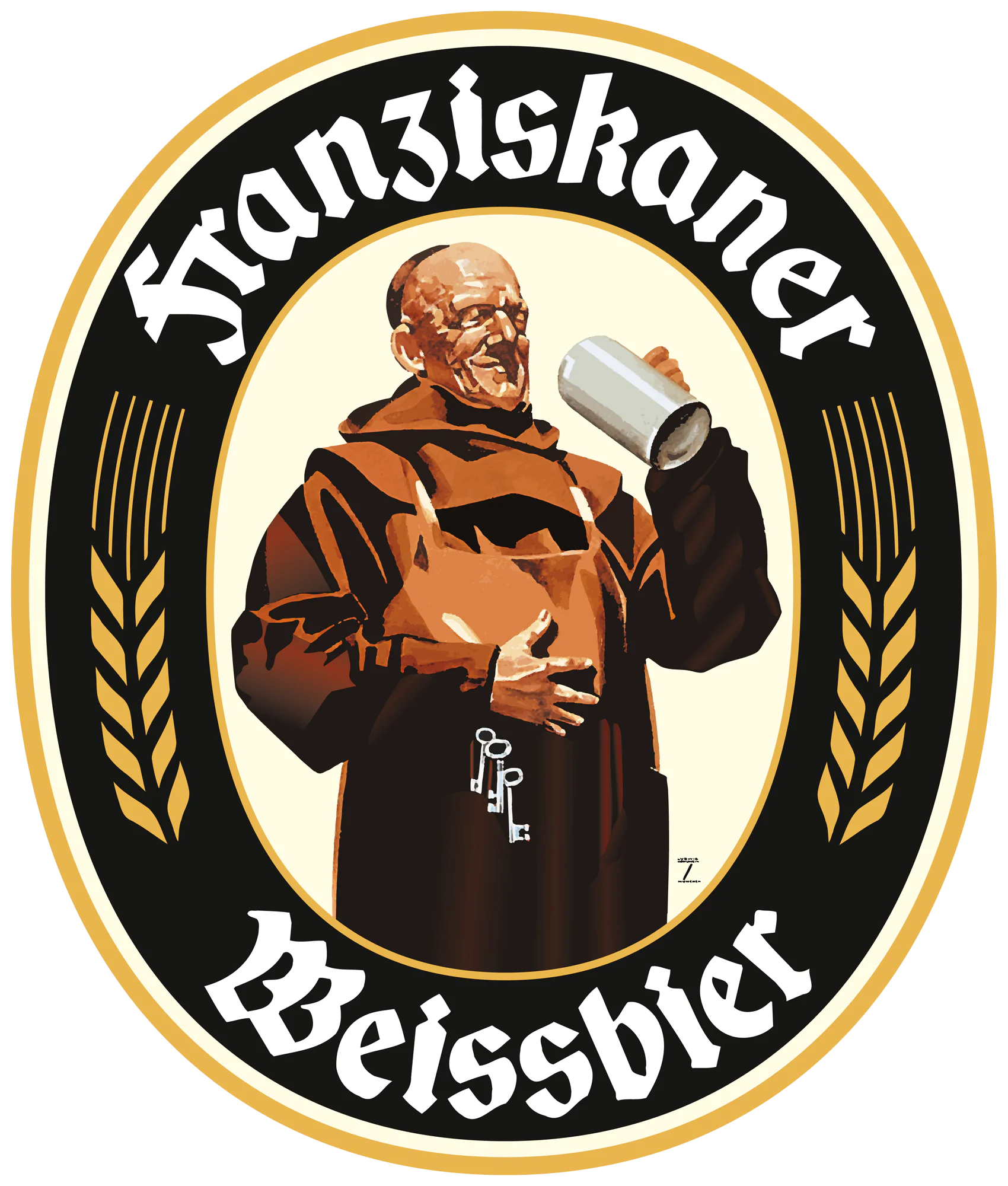 Logo de cervezas Franziskaner Weissbier