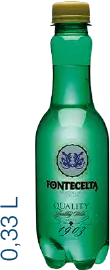 Botella de Agua Mineral Fontecelta Quality con Gas de 33 cl.