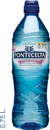 Botella de Agua Mineral Fontecelta Sport de 0.75 l.