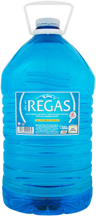 Garrafa de 8 l. de Agua natural Font del Regàs