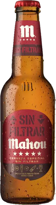 Botellín de Mahou 5 Estrellas