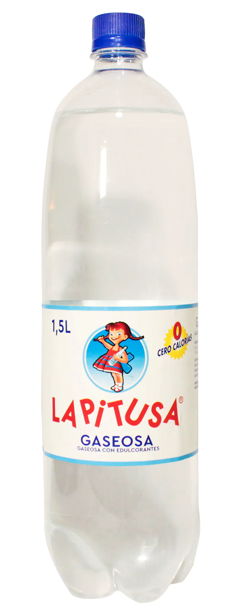 Gaseosa La Pitusa, envase de 150cl