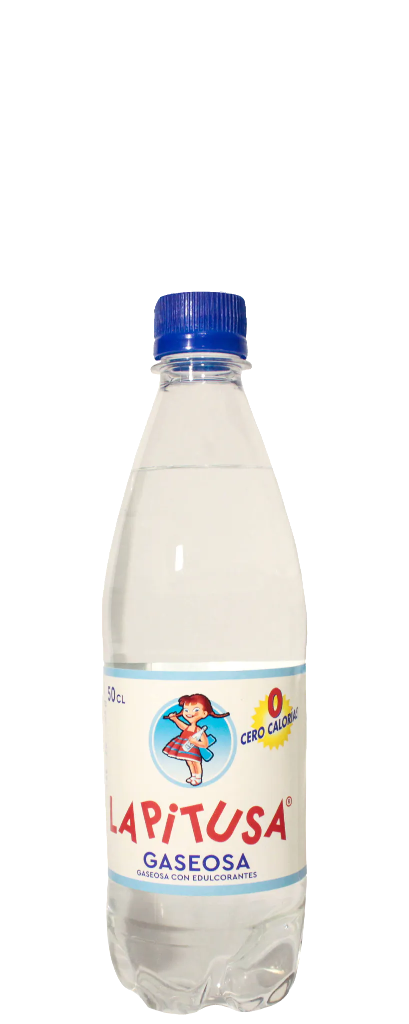 Gaseosa La Pitusa, envase de 50cl