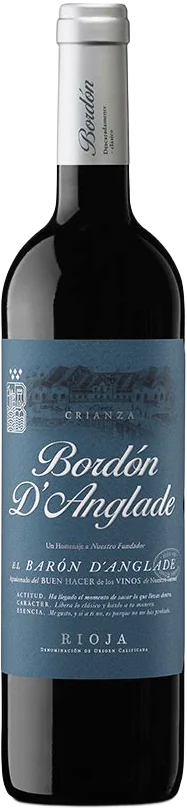 Botella de vino albariño Condes de Albarei