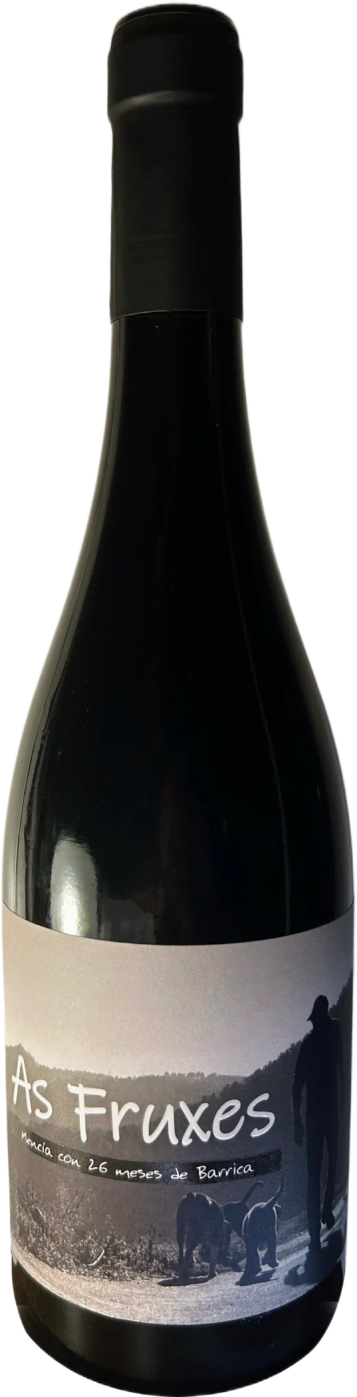 Botella de vino albariño Condes de Albarei