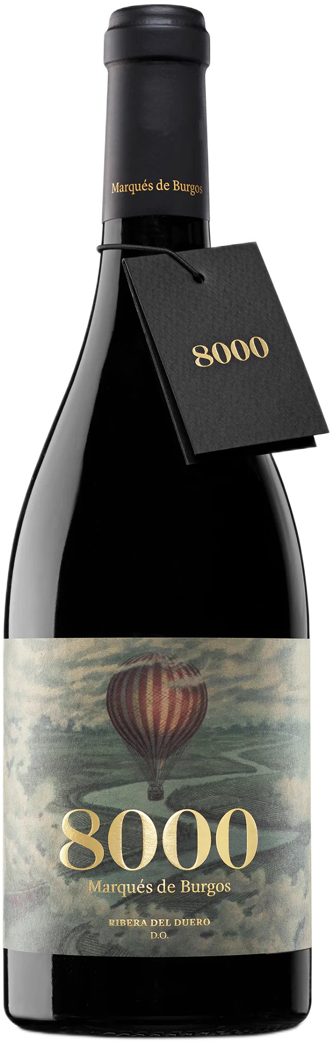 Botella de vino albariño Condes de Albarei