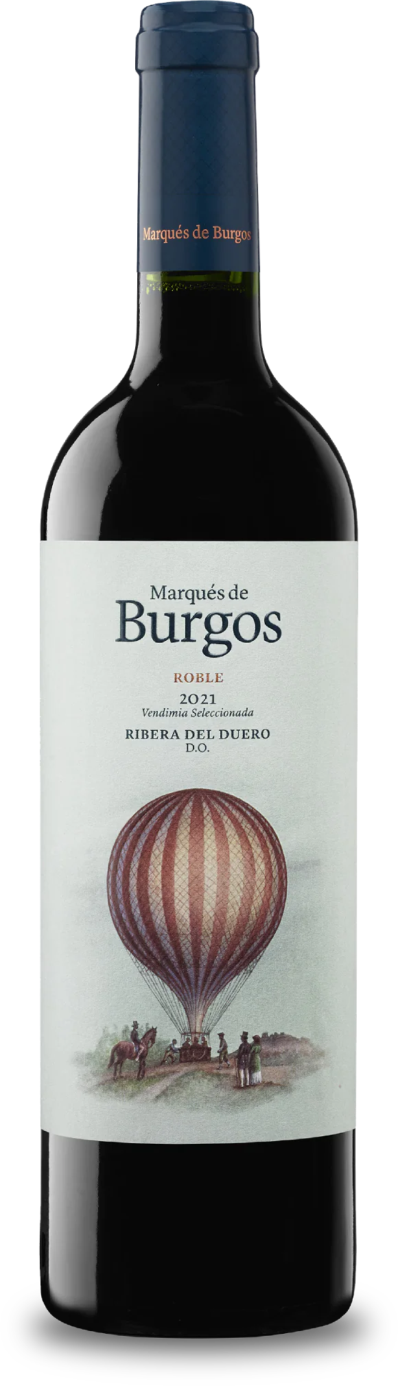 Botella de vino albariño Condes de Albarei