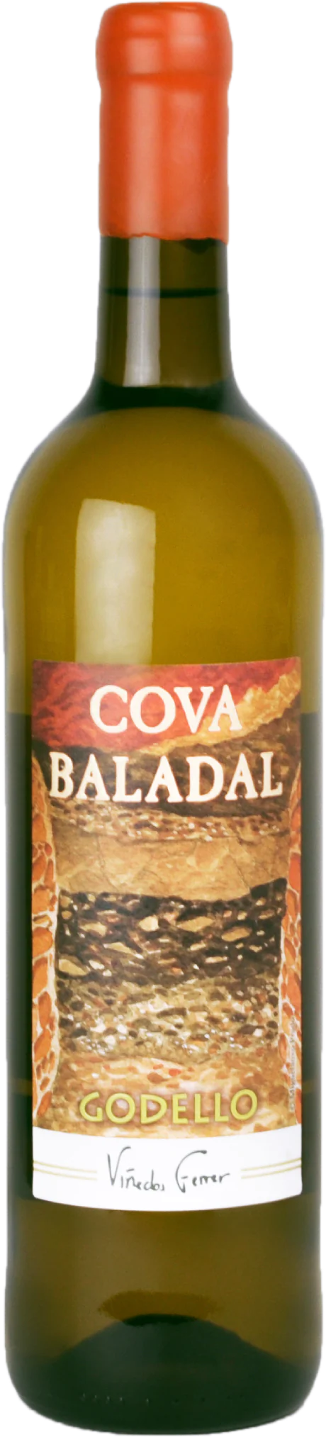 Botella de vino albariño Condes de Albarei