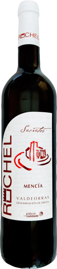 Botella de vino albariño Condes de Albarei