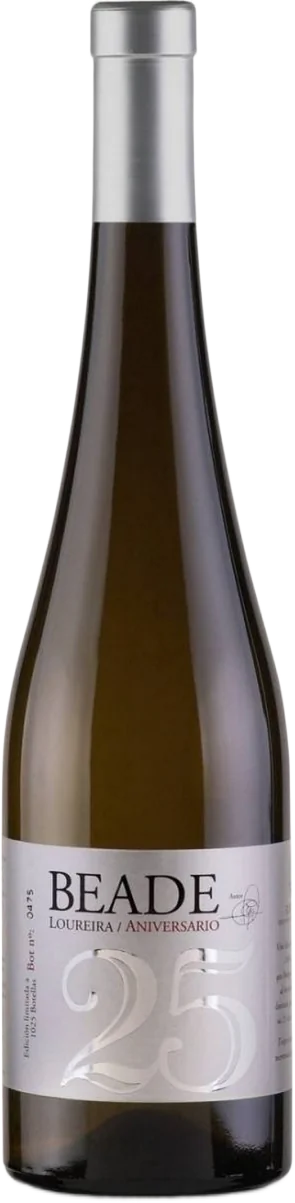 Botella de vino albariño Condes de Albarei