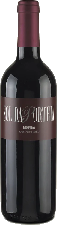 Botella de vino albariño Condes de Albarei