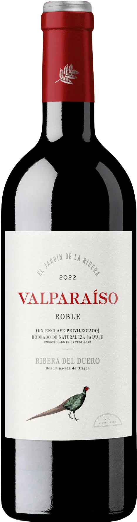Botella de vino albariño Condes de Albarei
