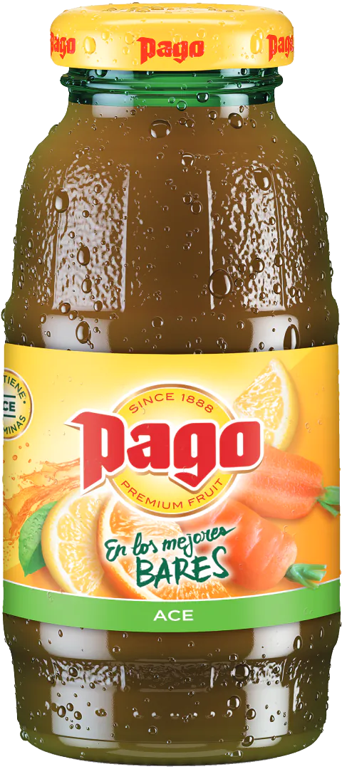 Zumo Pago de piña en botella de PET de 1 L